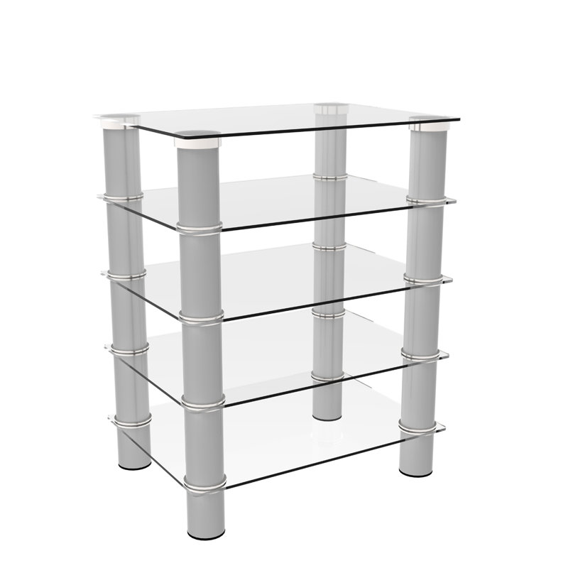 Ebern Designs Glass Audio Rack & Reviews Wayfair.ca